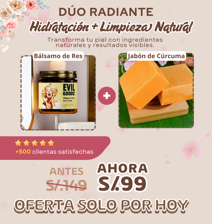 Bálsamo de Res + Jabón de Cúrcuma