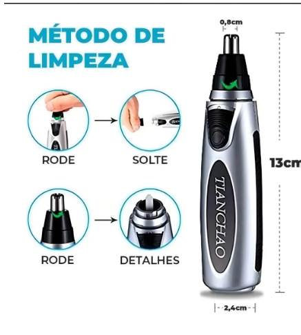 CORTA VELLOS DE LA NARIZ