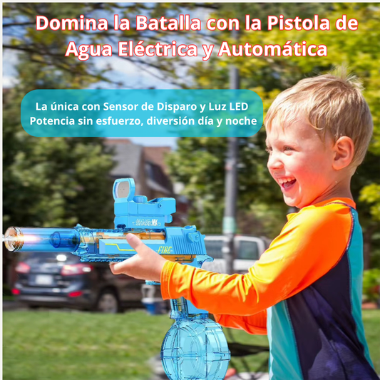 Pistola de agua eléctrica Desert Eagle, juguete para niños