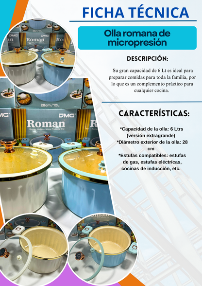 OLLA ROMANA DE MICROPRESION