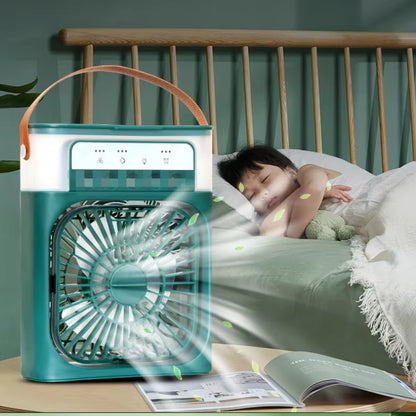 VENTILADOR HUMIDIFICADOR FRESH 3 EN 1